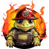 Tortue pompiers