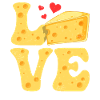 Cheese Gouda Feta Cheddar LOVE