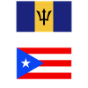 Barbados flag Barbadian bayan