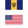 Barbados flag Barbadian bayan