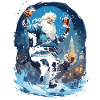 Christmas fun: Drunken Santa Claus
