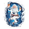 Christmas fun: Drunken Santa Claus