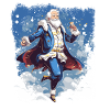 Christmas fun: Drunken Santa Claus