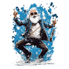 Christmas fun: Drunken Santa Claus