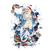 Christmas fun: Drunken Santa Claus