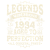 Legends 1934 Born Vintage Birthday Gift