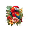 Scarlet Macaw's Design