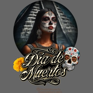 Dia de muertos aztekische Prinzessin
