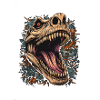 Scary dinosaur