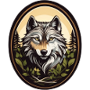 Forest dweller wolf