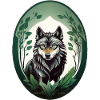 Forest dweller wolf