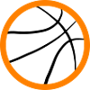 Abstract Basketball Design