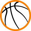 Abstract Basketball Design