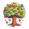 Apples Tree Fruit Orchard Apple Picking Cute