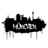 München Graffiti Skyline