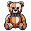 Teddybär / Kuscheltier / Stofftier / Geschenkidee