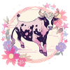 Purple moo moo