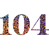 104th Birthday Leopard