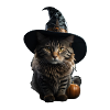 Witch Cat Halloween
