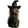 Witch Cat Halloween