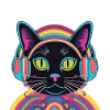 Cosmic Groove Cat