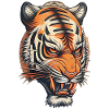 Tiger tattoo Japanese style