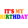 It's my birthday