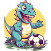 Dinosaur Soccer