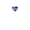 Iceland heartbeat Icelandic flag Icelanders