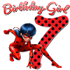 Regalo per il vestito per il 7° compleanno di Miraculous Ladybug