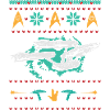 Star Trek Starship Enterprise Ugly Christmas