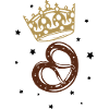 Crown Pretzel Prince Princess