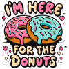 I'm here for the donuts