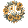 Costume Hippie Peace Sign