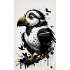 Mignon bébé pingouin