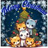 merrychristmascat