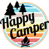 Happy Camper Retro Camping Design