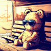 Teddy waiting Manga