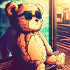 Teddy on Bus