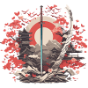 Japanische Kultur Landschaft