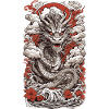 Ukiyo-E Dragon: Retro Japanese Streetwear