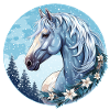 Cheval Hiver