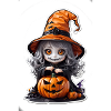 Halloween Kind Hexe