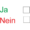 ja/ nein