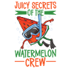 Wassermelonen-lustige Frucht Lustiger Spruch