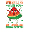 Vannmelon morsom frukt morsomt ordtak