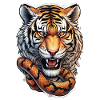 tigre tattoo style japonais tatouage