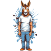 Donkey man