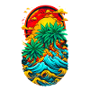 High waves 01