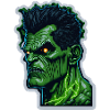 Green Monster Halloween